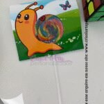 Card pirulito caracol dia das crianças