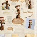 Kit Digital Ilustrações Viva Santo Antônio - Toninho (Carinas Paper)
