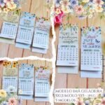 Calendários Cristãos Florais (Desenhitos da Jana) - Imagem 3