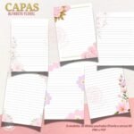 Pack Capas Alfabeto Floral e Miolos (Pandoca) - Imagem 3
