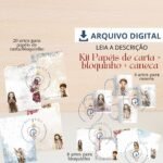 MP – Combo Papéis de Carta  Bloquinhos + Arte Caneca (Pitakos)