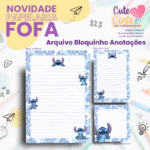 Stitch - Pack Papelaria Fofa – Bloquinhos
