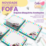 Coleção San Rio – Caderno A5 _ Bloquinho A6 + Pack Papelaria Fofa - Imagem 7