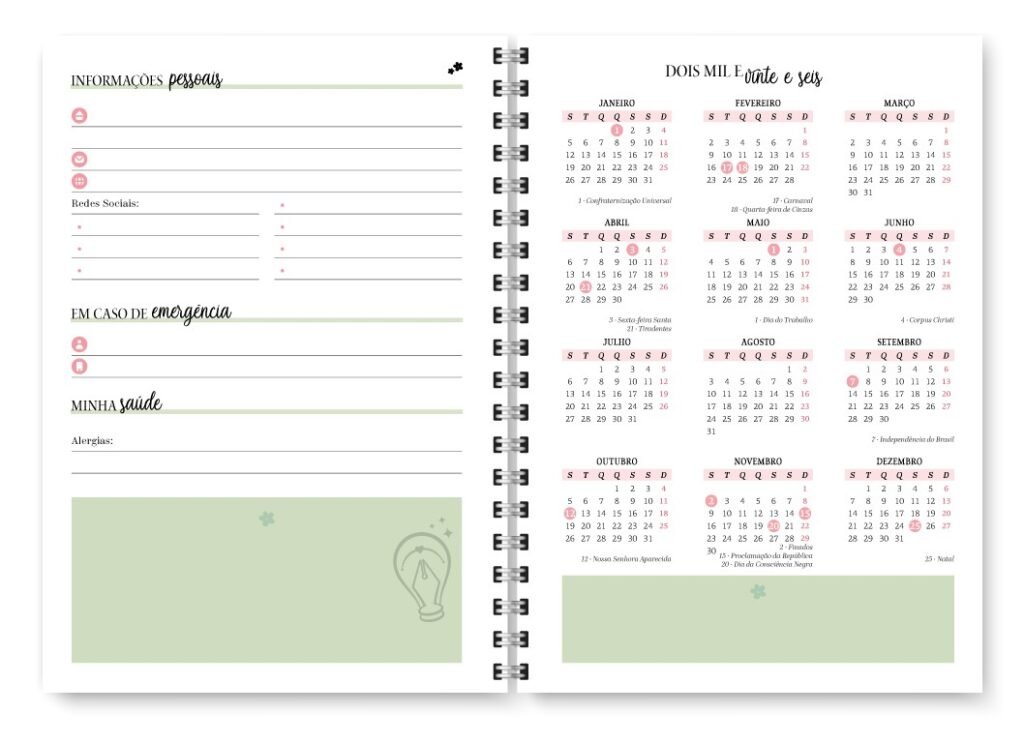 Planner Spring 2026 (Trilha de Papel) - Imagem 2