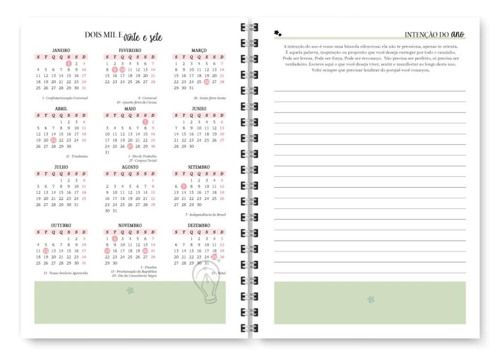 Planner Spring 2026 (Trilha de Papel) - Imagem 3