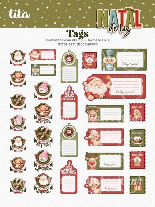 Natal de Luz 2025 - Combo Ilustrações 02 (Tita) - Imagem 6