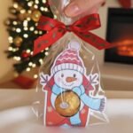 Mimo para bombom – Boneco de neve