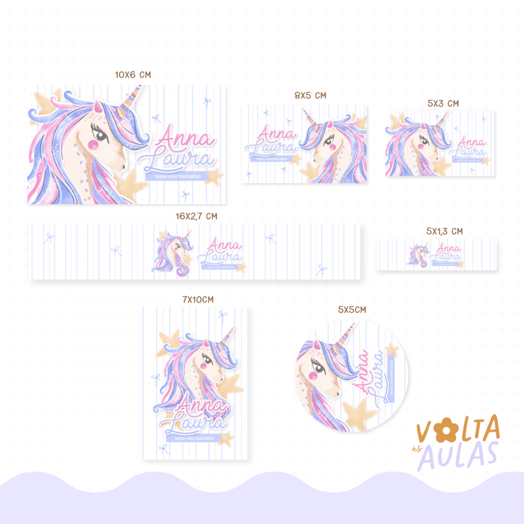 Unicórnio - Volta às Aulas 2026 (Papel Amado) - Imagem 4