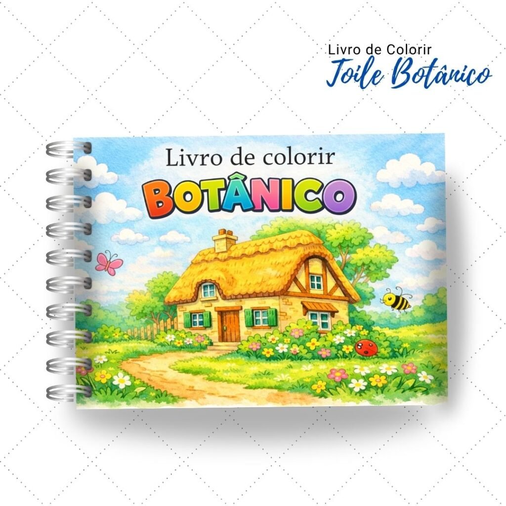 Botânico - Livro de Colorir - Imagem 7
