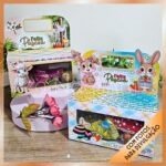 2 Caixinhas de alcinha com visor – Páscoa Coelhos e Cristã