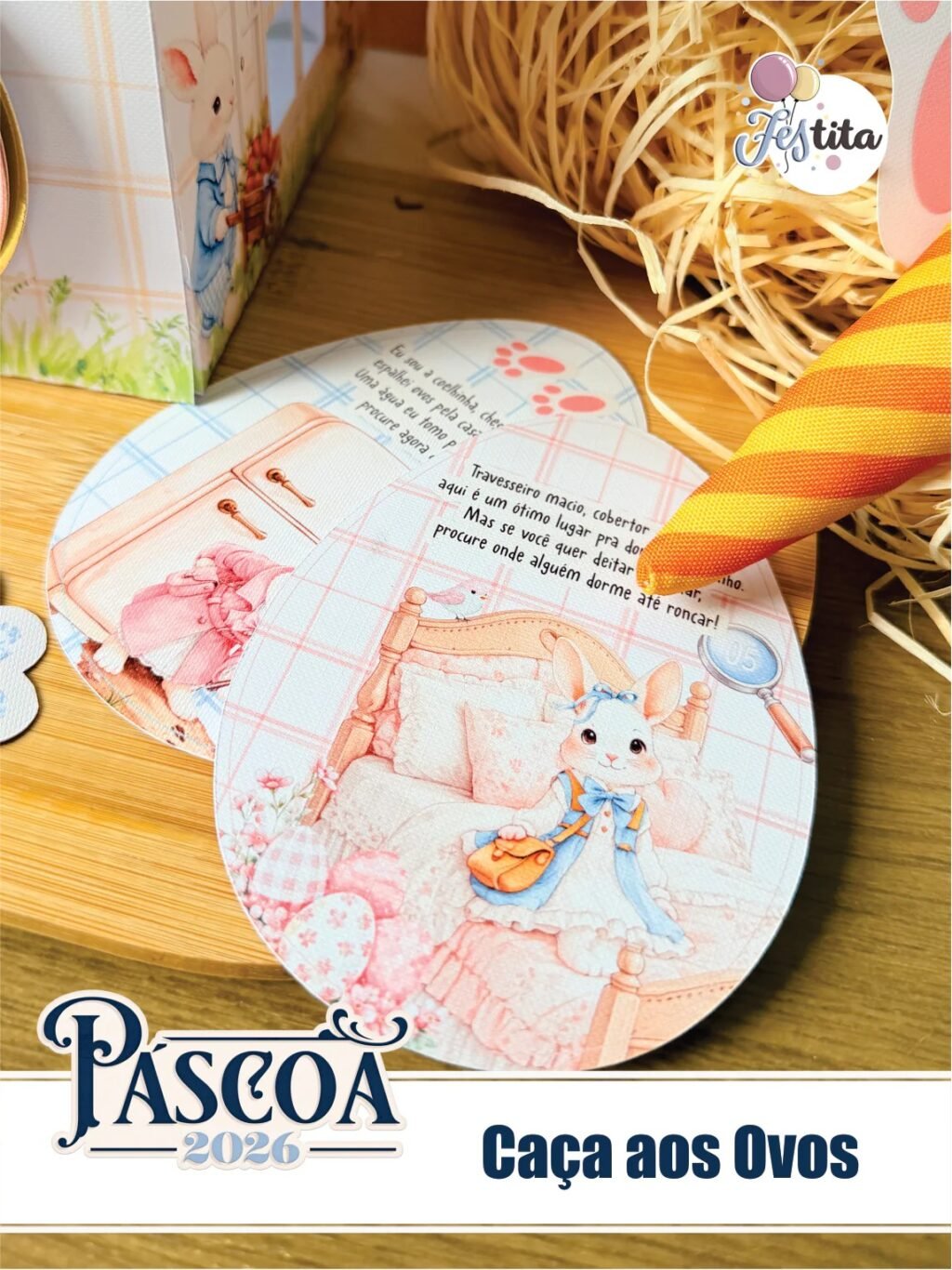 Páscoa 2026 - Caça aos Ovos (Tita) - Imagem 2