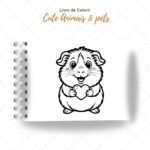 Cute Animais & Pets - Livro de Colorir - Imagem 3