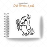 Cute Animais & Pets - Livro de Colorir - Imagem 2