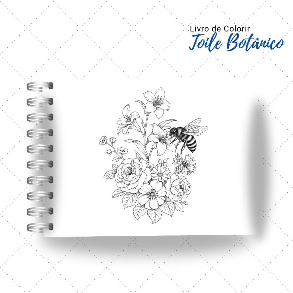 Botânico - Livro de Colorir - Imagem 2