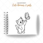 Cute Animais & Pets - Livro de Colorir - Imagem 4