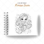 Princesa Sereia - Livro de Colorir - Imagem 5