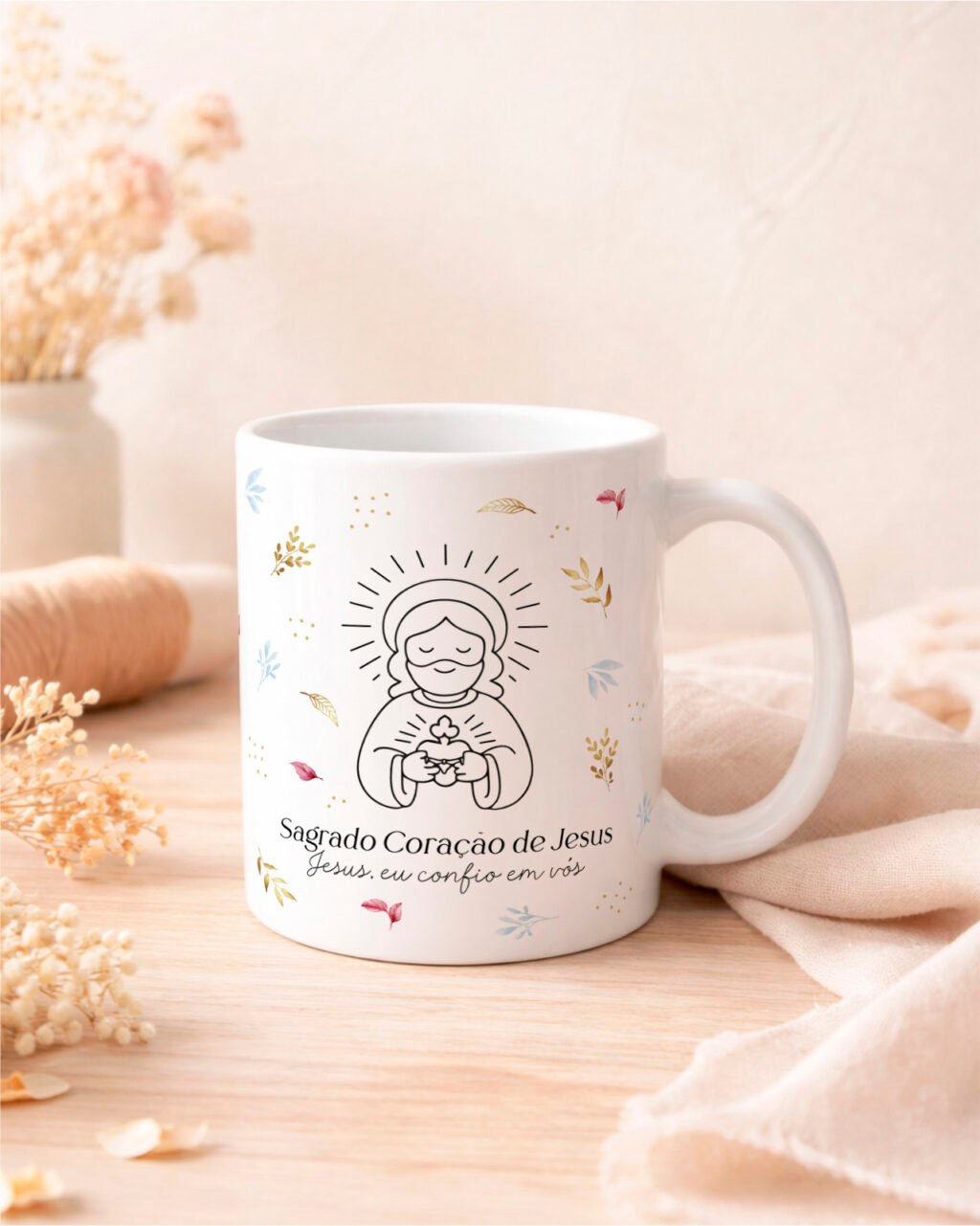 Artes Canecas Santinhos Minimalistas - Imagem 5