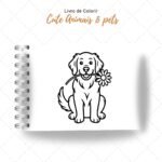 Cute Animais & Pets - Livro de Colorir - Imagem 6
