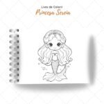 Princesa Sereia - Livro de Colorir - Imagem 7