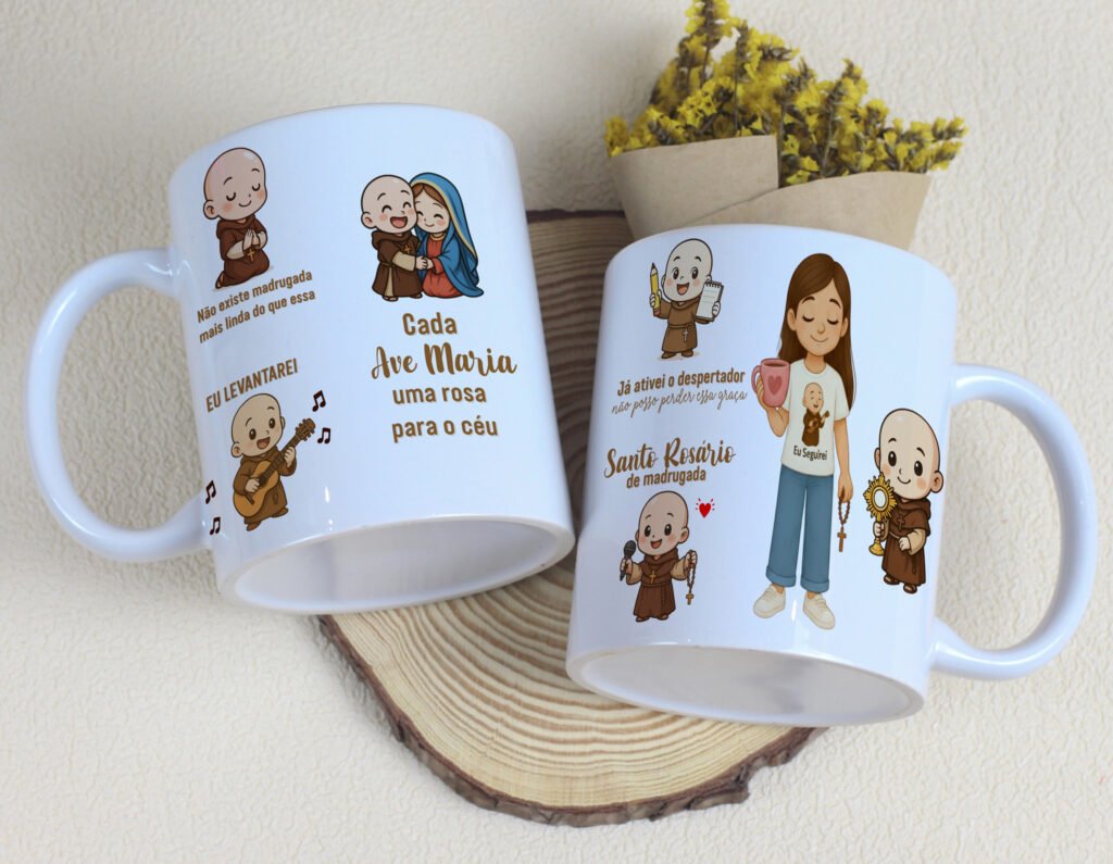 Frei Gilson - Arte Avulsa Caneca - Imagem 2