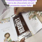Capa para Barra de Chocolate - Páscoa