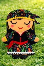 Estampas e Molde Ciganinhas Bonecas de Pano - Imagem 5