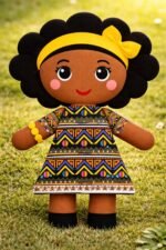 Estampas e Molde Africanas Bonecas de Pano - Imagem 3
