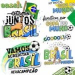 Copa do Mundo - Kit Digital/Estampas (Pandoca) - Imagem 4