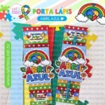 Porta Lápis Autismo