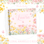 Floral Amarelo e Rosa - Coletiva 16