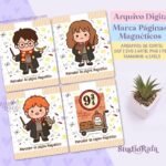 Marcadores de Páginas Magnéticos - Harry Potter #2
