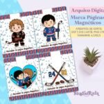 Marcadores de Páginas Magnéticos Inspirados em Heated Rivalry