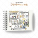 Cute Animais & Pets - Livro de Colorir - Imagem 9