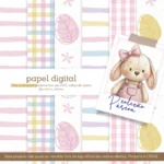 Papel Páscoa - Criativa Rosa