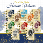 Pack Mini Bíblias Homem Virtuoso (Arquivos da Toke)