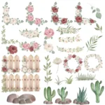 Cavalos Aquarela - Imagem 2