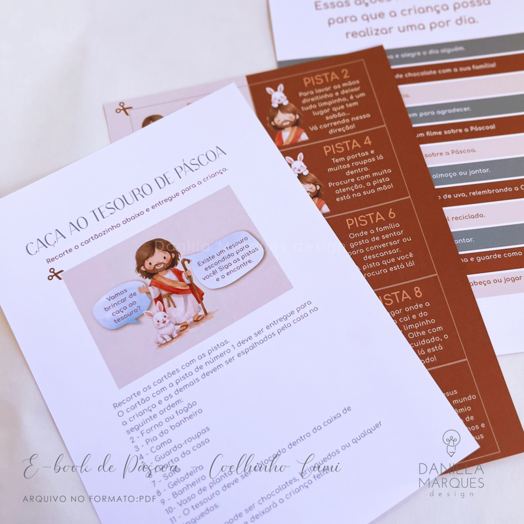 E-Book de Páscoa - Coelhinho Lumi - Imagem 4
