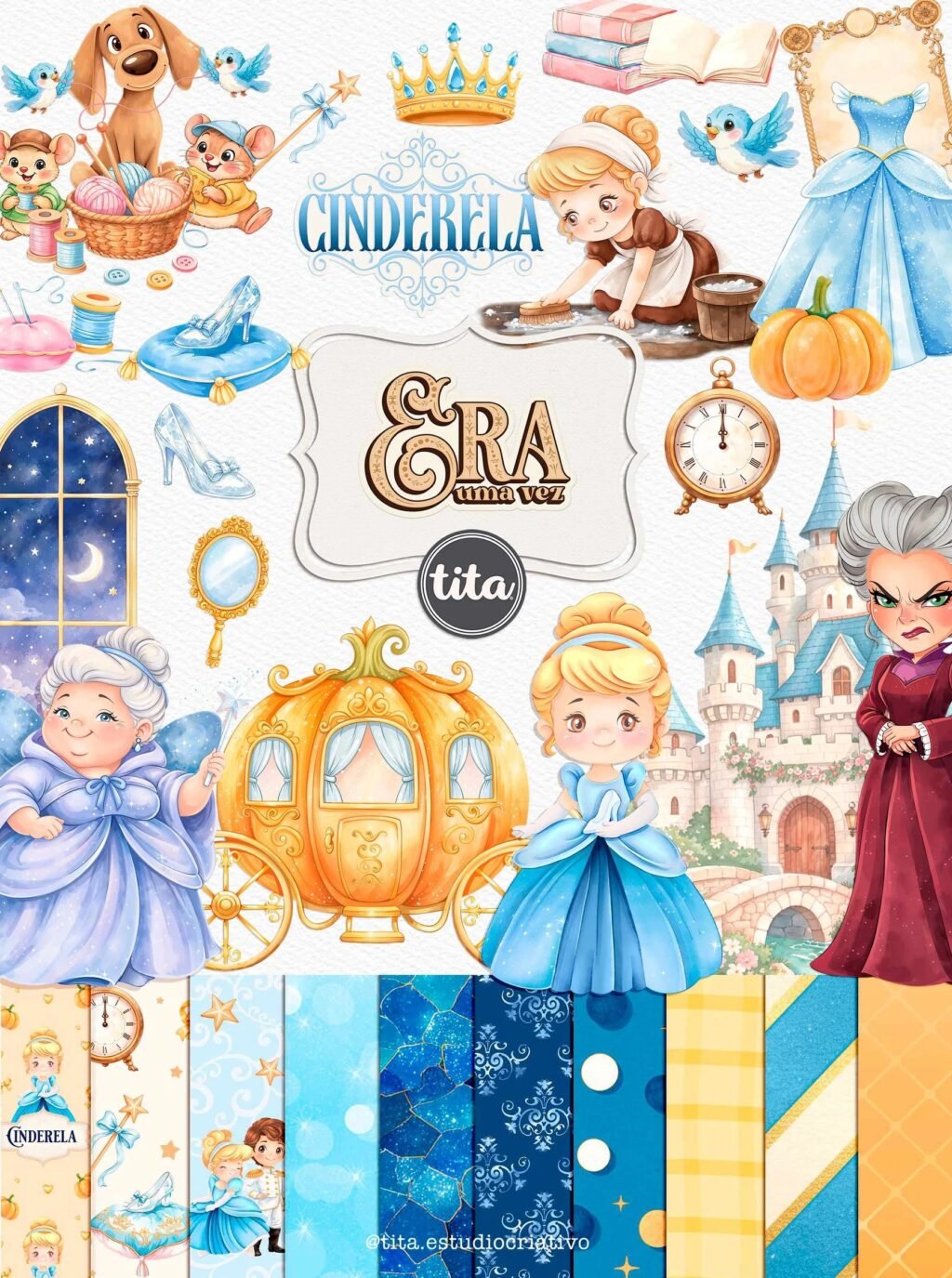 Era Uma Vez - Volume 2 ( Cinderela, Moana e Rapunzel) - Imagem 12