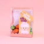 Duo Bolsinhas de Páscoa em Acetato com Kit para Colorir | Coelho e Cordeiro - Imagem 2