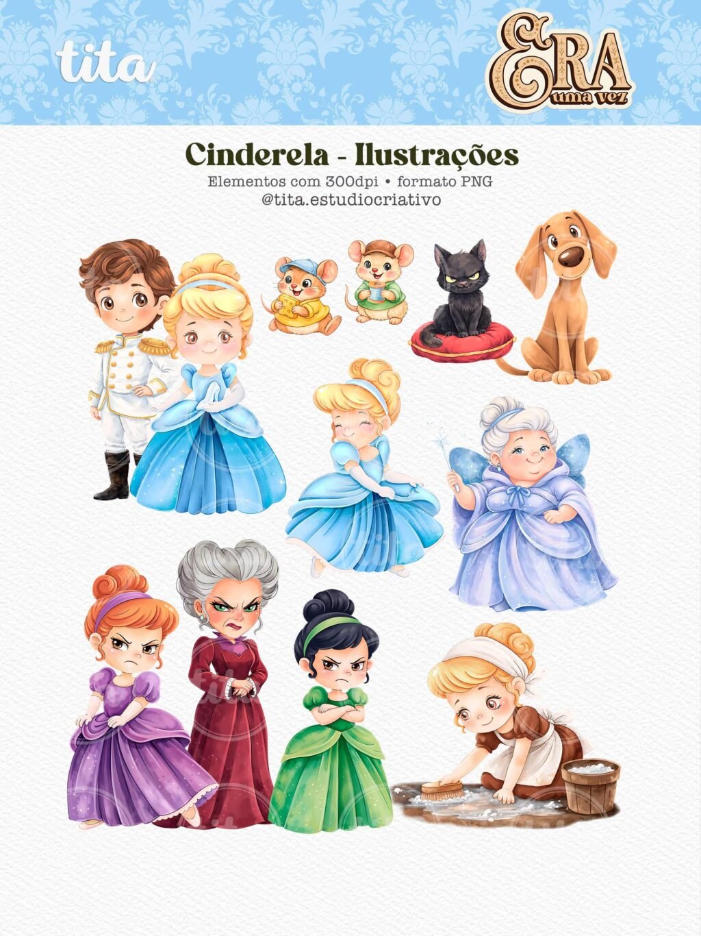 Era Uma Vez - Volume 2 ( Cinderela, Moana e Rapunzel) - Imagem 17