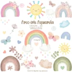 Arco-Íris Aquarela