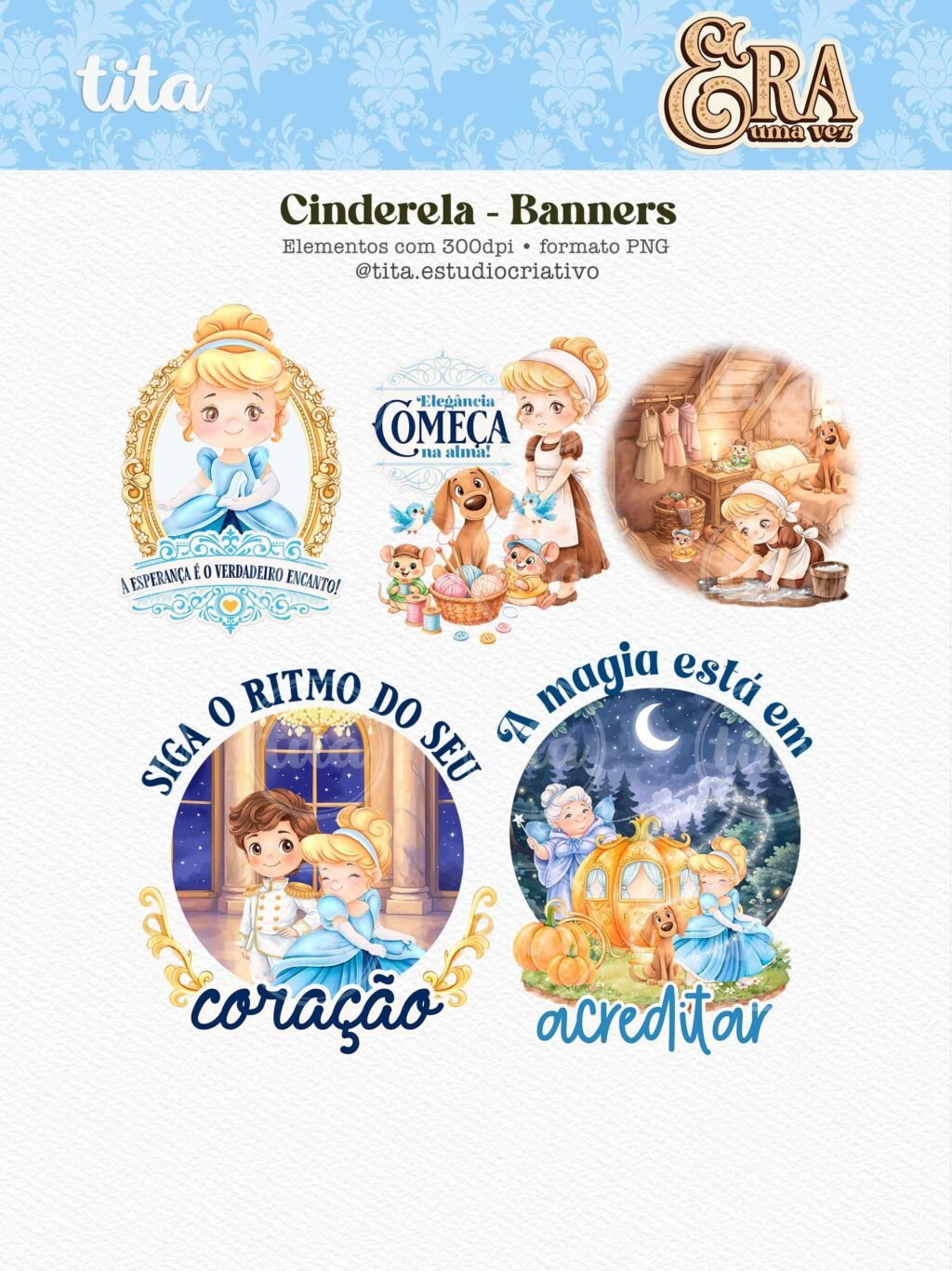 Era Uma Vez - Volume 2 ( Cinderela, Moana e Rapunzel) - Imagem 13