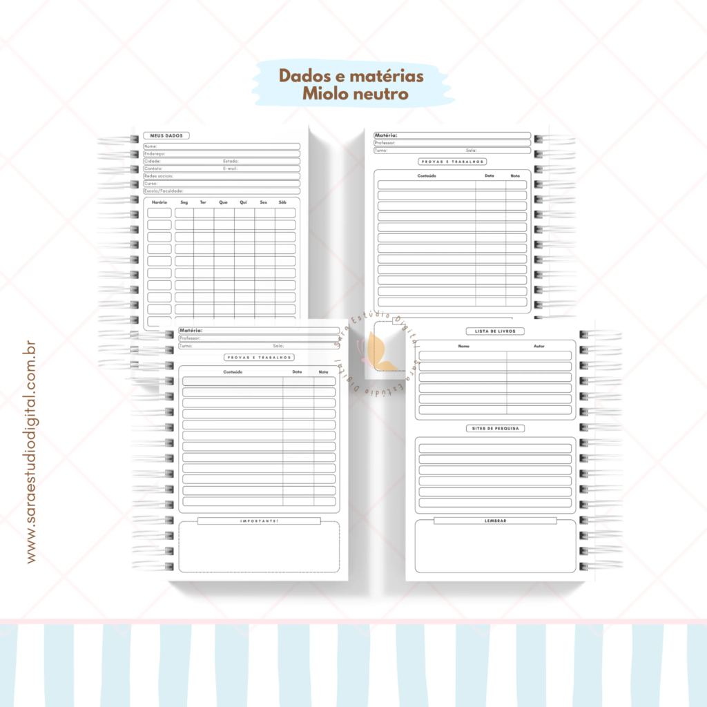 Combo de Cadernos + Bônus - Imagem 7