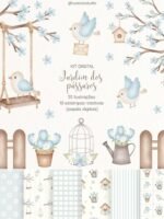 Jardim dos Pássaros Azul