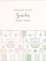 Gansinhos Rosa e Verde