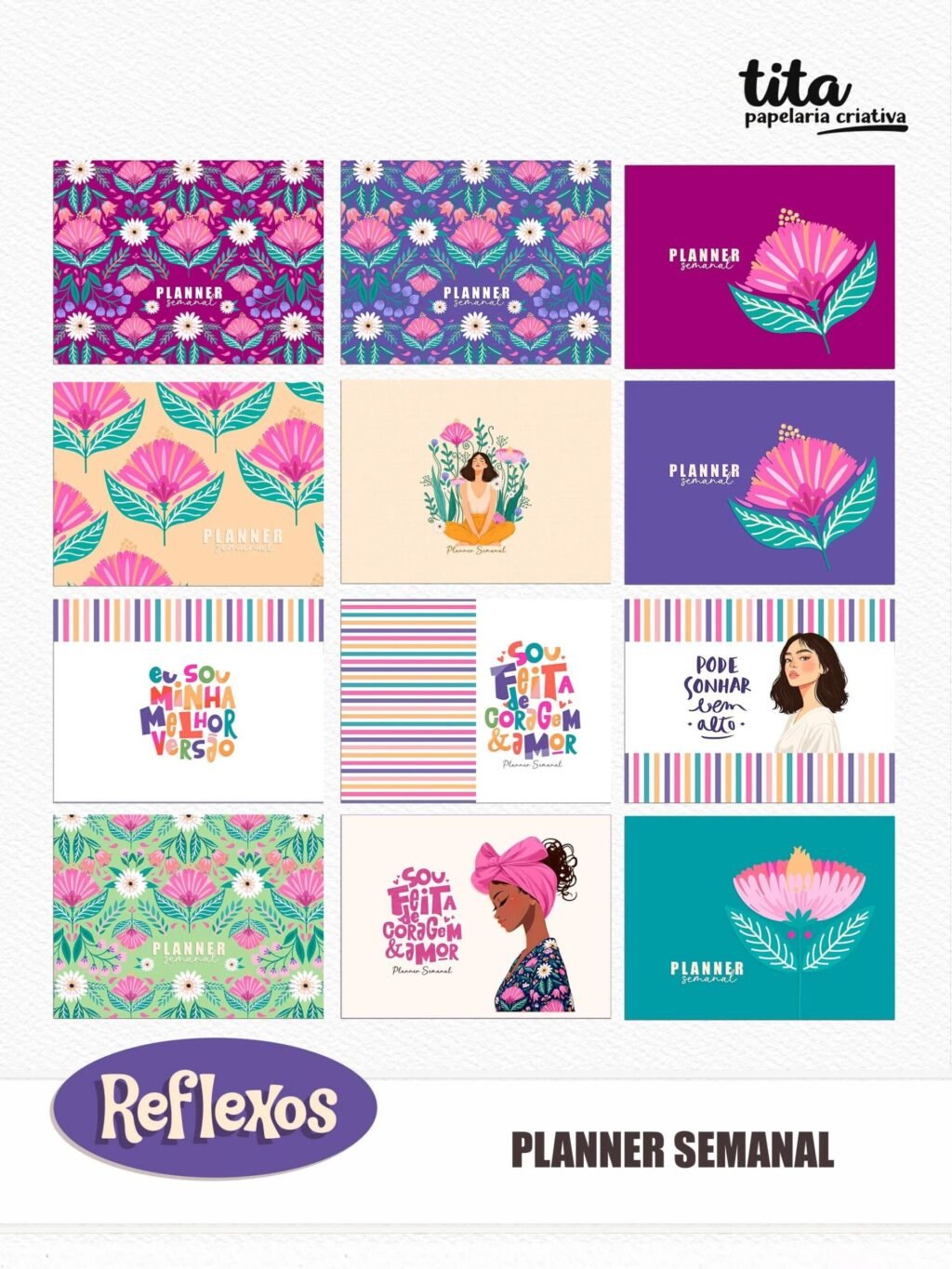 Reflexos - Combo Encadernação 02(Tita) - Imagem 11