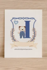 Ursinho Azul Marinho e Cinza - Imagem 6