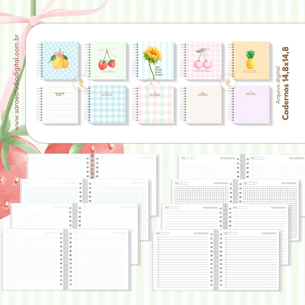 Combo de Cadernos + Bônus - Imagem 9