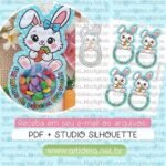 Cartão Blister Coelho Páscoa - Imagem 2