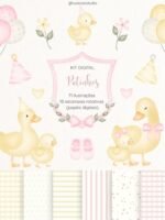 Patinhos Rosa e Azul - Imagem 13